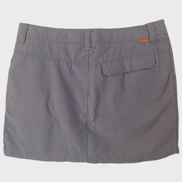 Icebreaker Merino Wool Destiny Mini Skirt Gray Women's Size 8 Hiking Outdoors - Picture 4 of 9